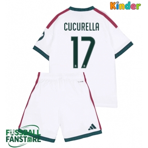 Real Madrid Marc Cucurella #17 Replik Heimtrikot Kinder 2026-27 Kurzarm (+ Kurze Hosen)